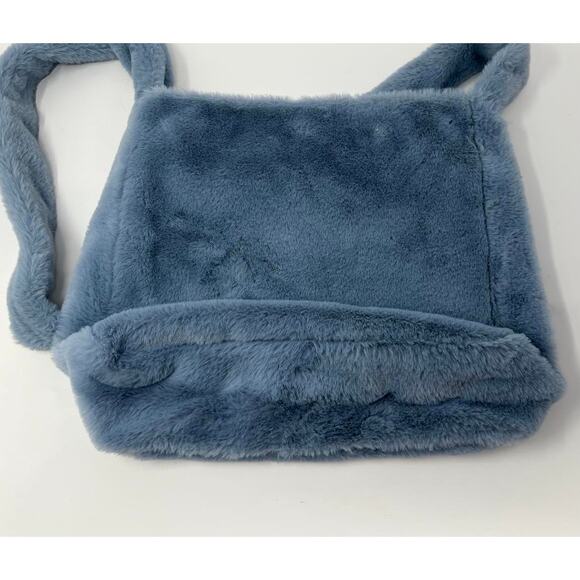 Blue Furry Shoulder bag - Picture 2 of 8